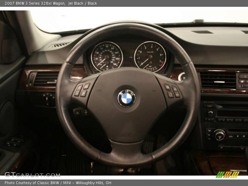 Jet Black / Black 2007 BMW 3 Series 328xi Wagon