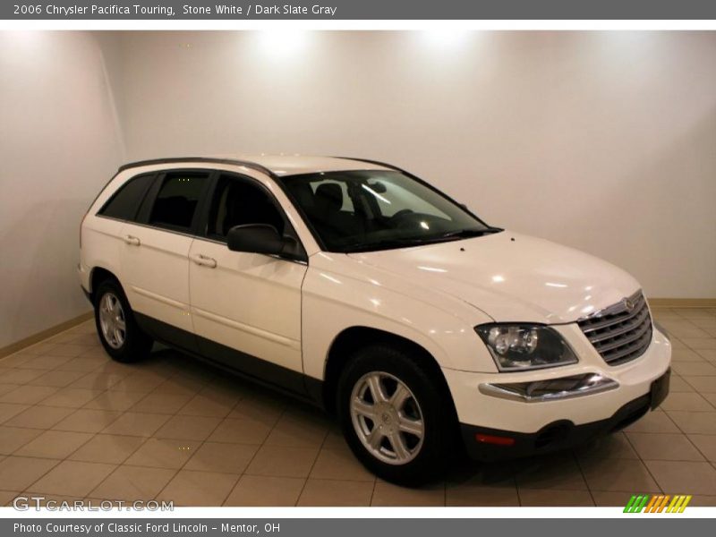 Stone White / Dark Slate Gray 2006 Chrysler Pacifica Touring