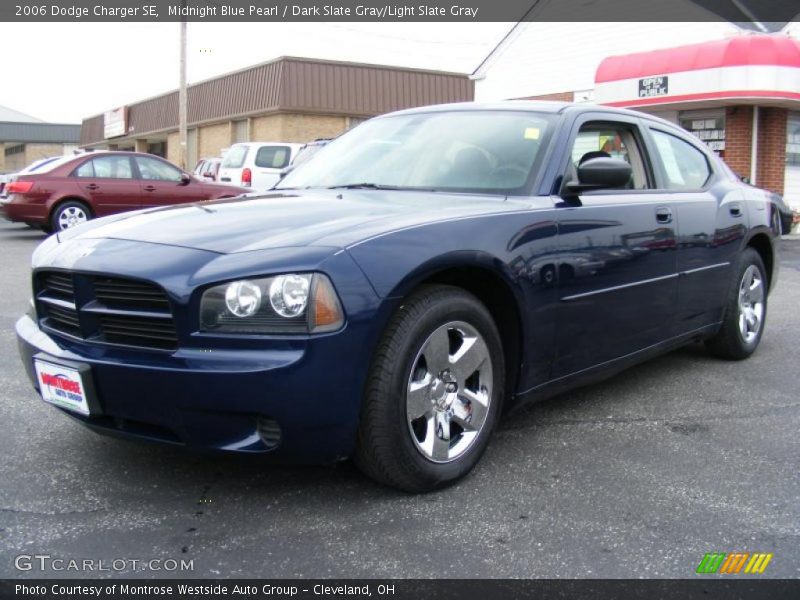 Midnight Blue Pearl / Dark Slate Gray/Light Slate Gray 2006 Dodge Charger SE