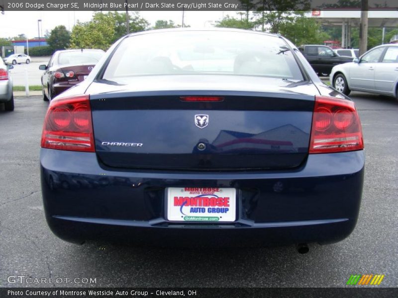 Midnight Blue Pearl / Dark Slate Gray/Light Slate Gray 2006 Dodge Charger SE