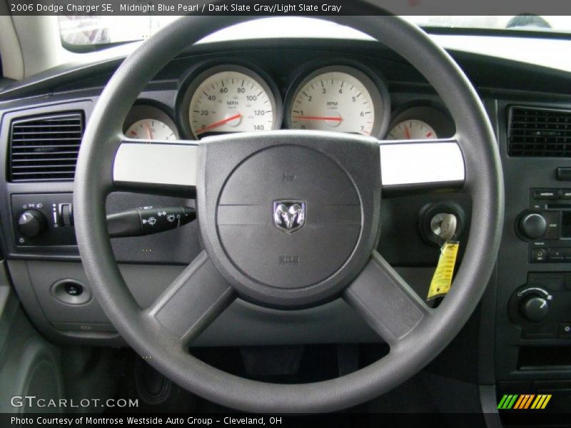 Midnight Blue Pearl / Dark Slate Gray/Light Slate Gray 2006 Dodge Charger SE