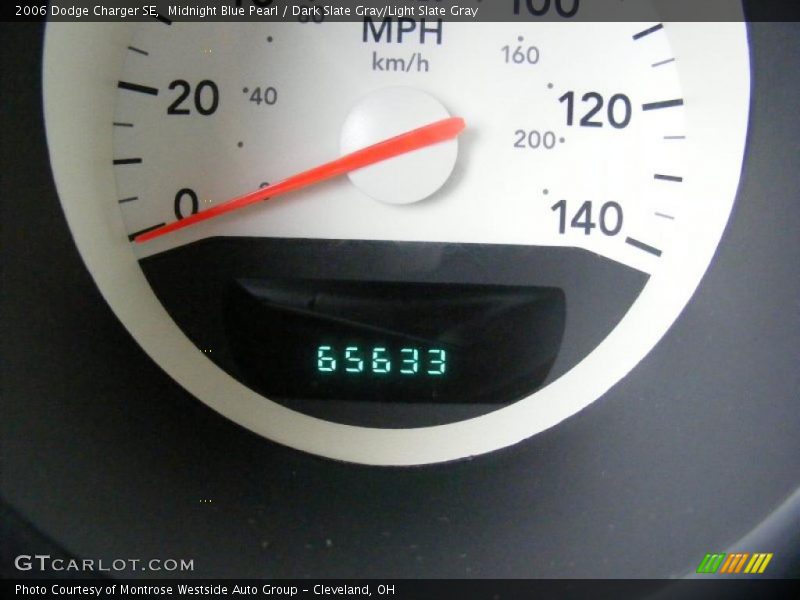 Midnight Blue Pearl / Dark Slate Gray/Light Slate Gray 2006 Dodge Charger SE