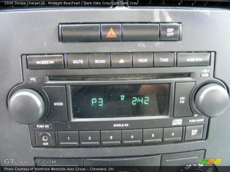 Midnight Blue Pearl / Dark Slate Gray/Light Slate Gray 2006 Dodge Charger SE