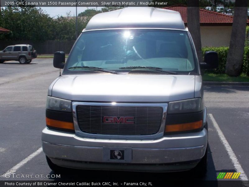 Silver Birch Metallic / Medium Pewter 2005 GMC Savana Van 1500 Passenger Conversion