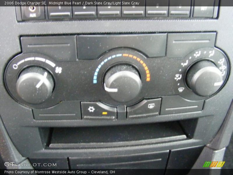 Midnight Blue Pearl / Dark Slate Gray/Light Slate Gray 2006 Dodge Charger SE
