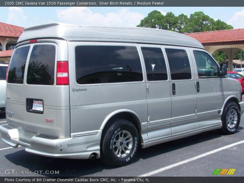 Silver Birch Metallic / Medium Pewter 2005 GMC Savana Van 1500 Passenger Conversion