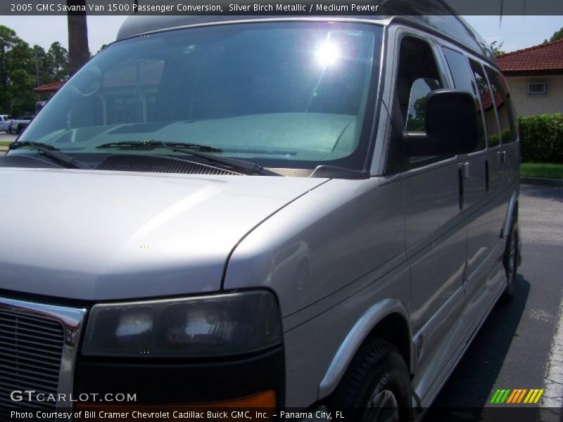 Silver Birch Metallic / Medium Pewter 2005 GMC Savana Van 1500 Passenger Conversion