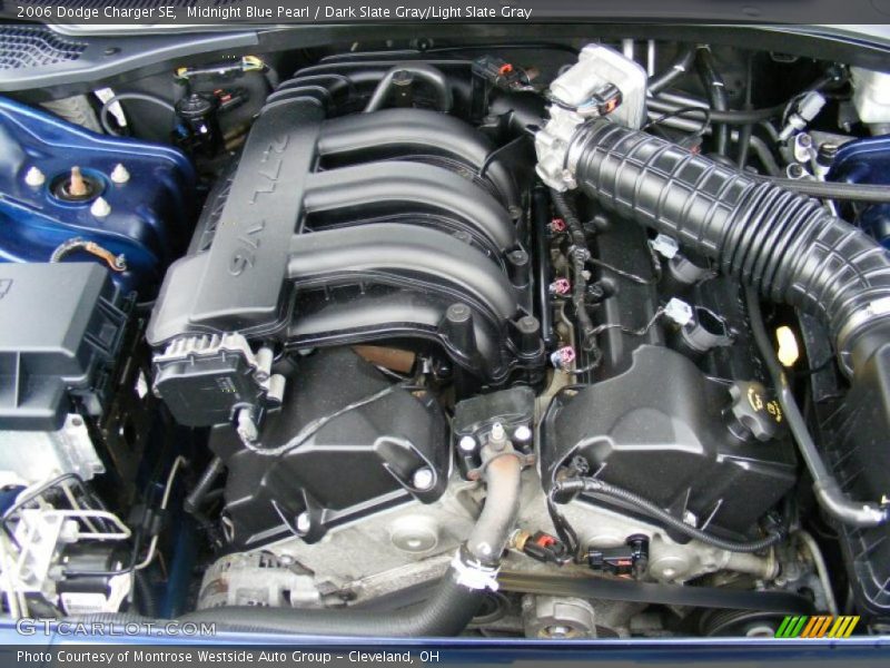 Midnight Blue Pearl / Dark Slate Gray/Light Slate Gray 2006 Dodge Charger SE