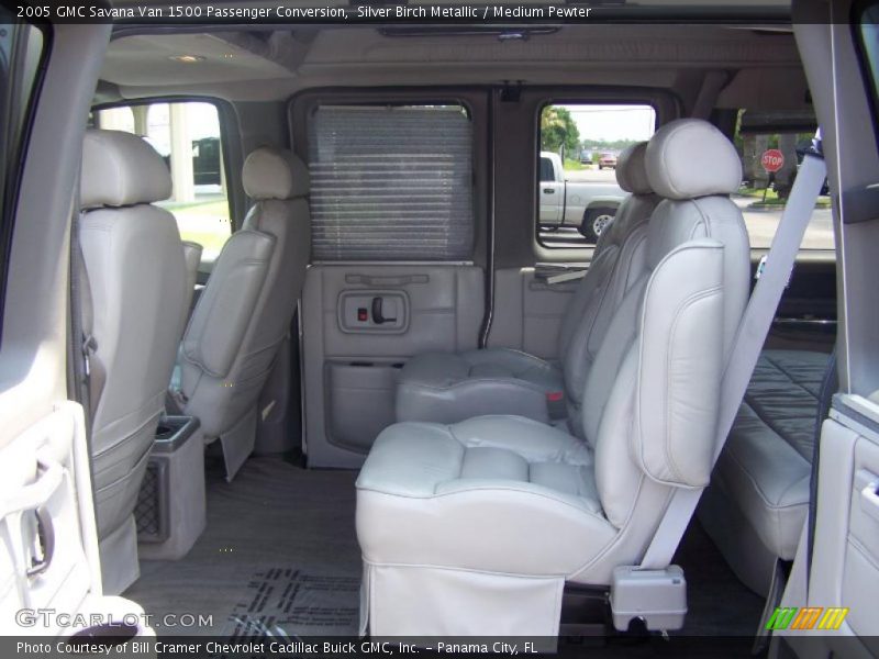 Silver Birch Metallic / Medium Pewter 2005 GMC Savana Van 1500 Passenger Conversion