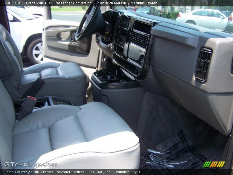 Silver Birch Metallic / Medium Pewter 2005 GMC Savana Van 1500 Passenger Conversion