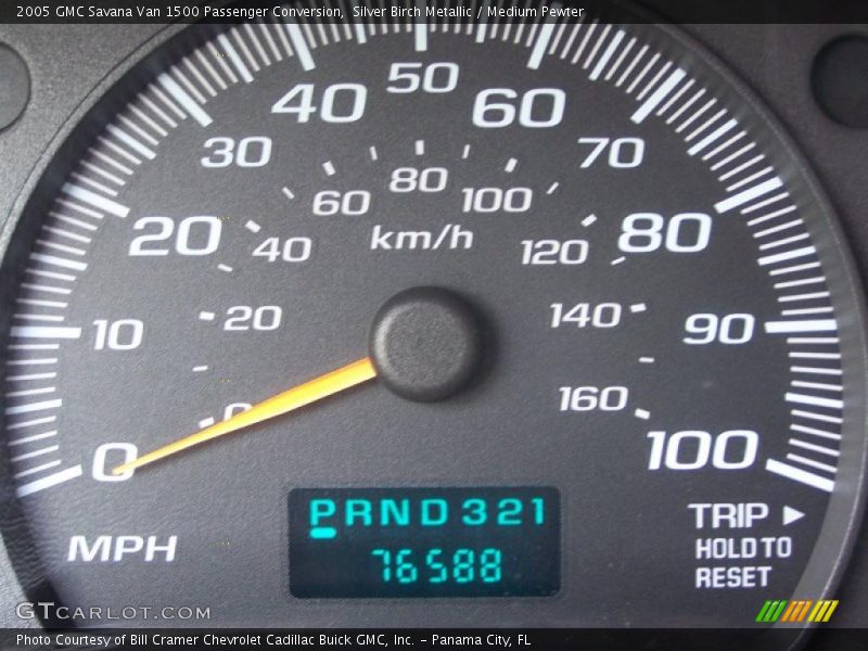 Silver Birch Metallic / Medium Pewter 2005 GMC Savana Van 1500 Passenger Conversion