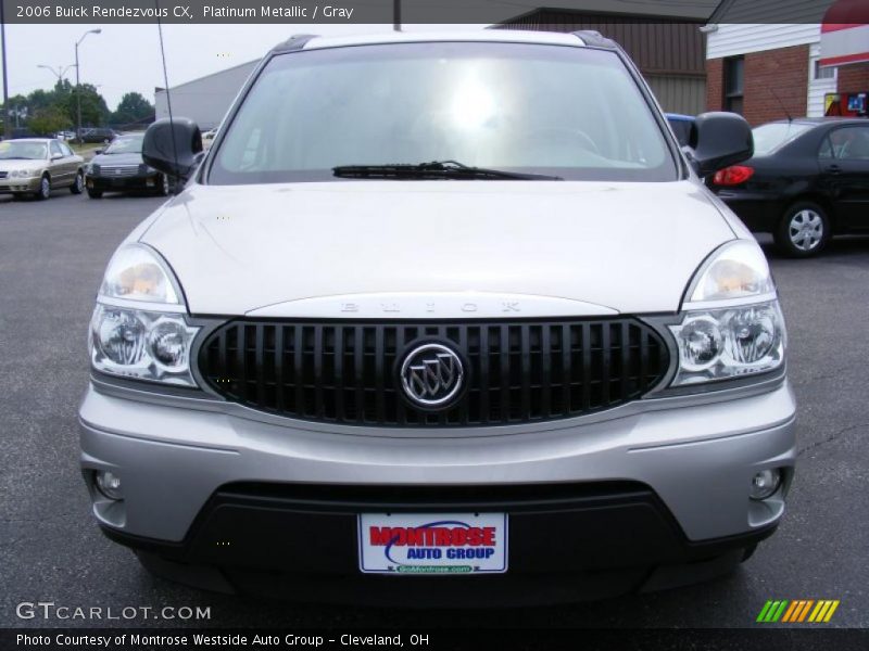 Platinum Metallic / Gray 2006 Buick Rendezvous CX