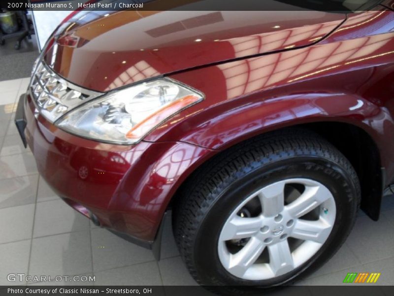 Merlot Pearl / Charcoal 2007 Nissan Murano S