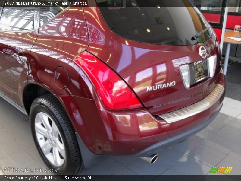 Merlot Pearl / Charcoal 2007 Nissan Murano S