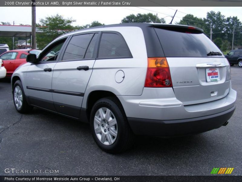 Bright Silver Metallic / Pastel Slate Gray 2008 Chrysler Pacifica LX AWD