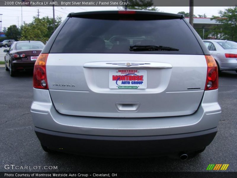 Bright Silver Metallic / Pastel Slate Gray 2008 Chrysler Pacifica LX AWD