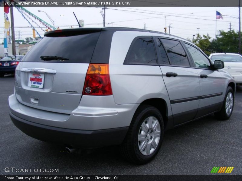 Bright Silver Metallic / Pastel Slate Gray 2008 Chrysler Pacifica LX AWD