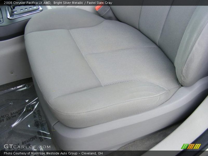 Bright Silver Metallic / Pastel Slate Gray 2008 Chrysler Pacifica LX AWD