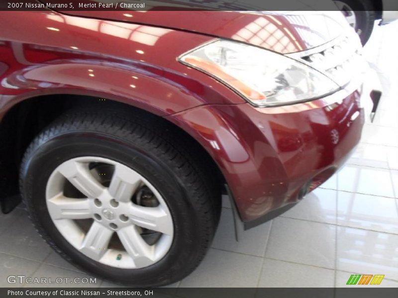 Merlot Pearl / Charcoal 2007 Nissan Murano S
