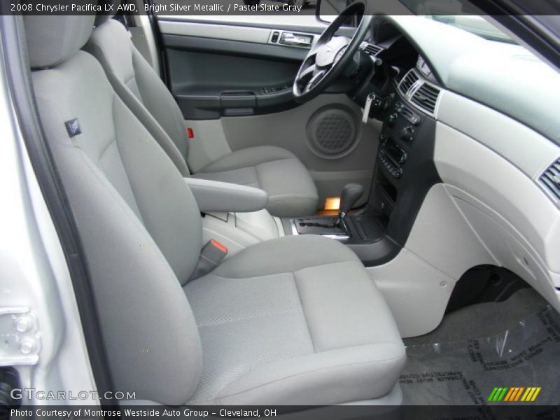 Bright Silver Metallic / Pastel Slate Gray 2008 Chrysler Pacifica LX AWD