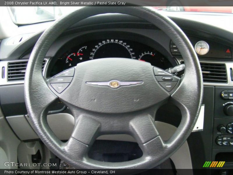 Bright Silver Metallic / Pastel Slate Gray 2008 Chrysler Pacifica LX AWD