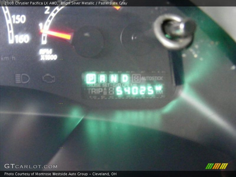 Bright Silver Metallic / Pastel Slate Gray 2008 Chrysler Pacifica LX AWD