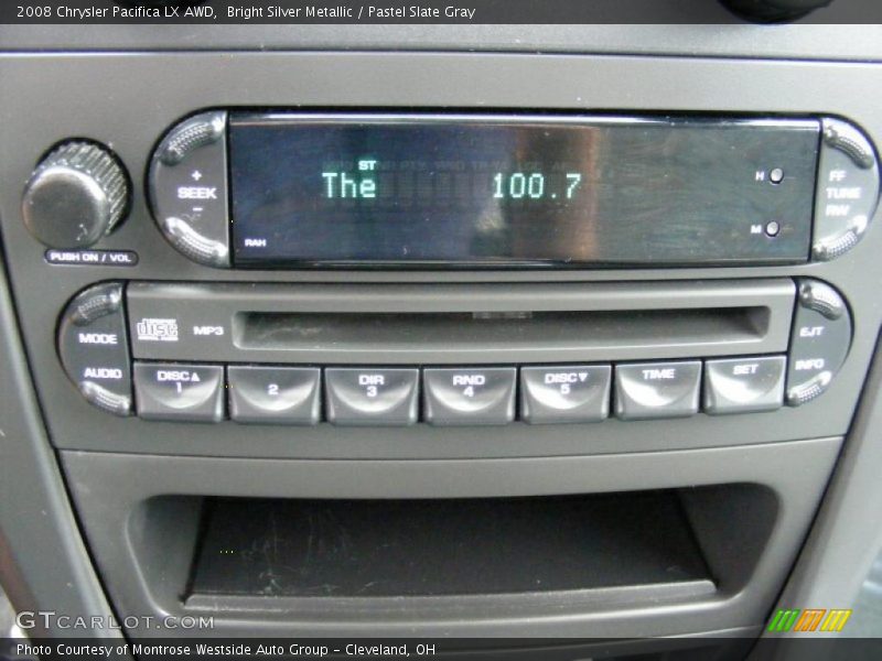Bright Silver Metallic / Pastel Slate Gray 2008 Chrysler Pacifica LX AWD