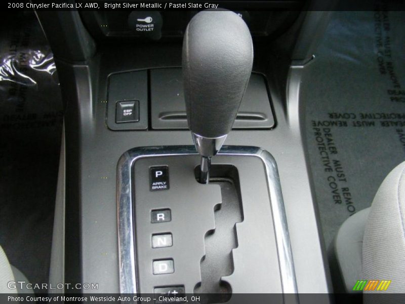 Bright Silver Metallic / Pastel Slate Gray 2008 Chrysler Pacifica LX AWD