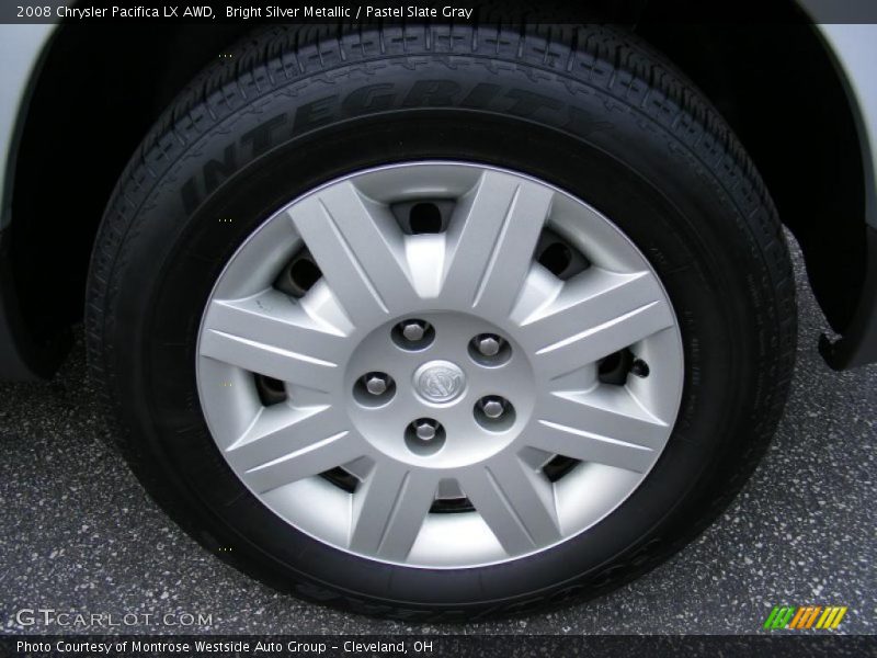 Bright Silver Metallic / Pastel Slate Gray 2008 Chrysler Pacifica LX AWD