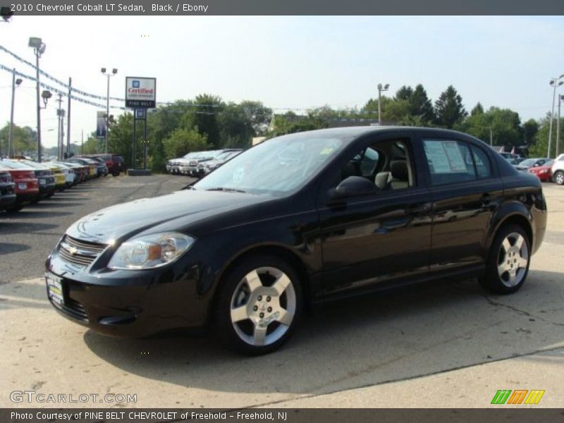 Black / Ebony 2010 Chevrolet Cobalt LT Sedan