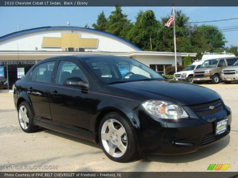 Black / Ebony 2010 Chevrolet Cobalt LT Sedan