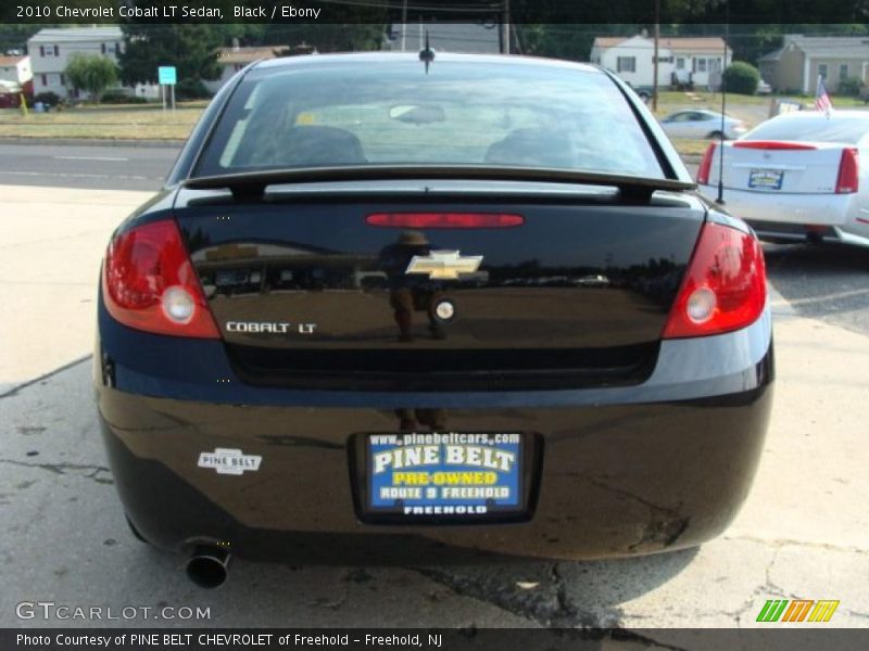 Black / Ebony 2010 Chevrolet Cobalt LT Sedan