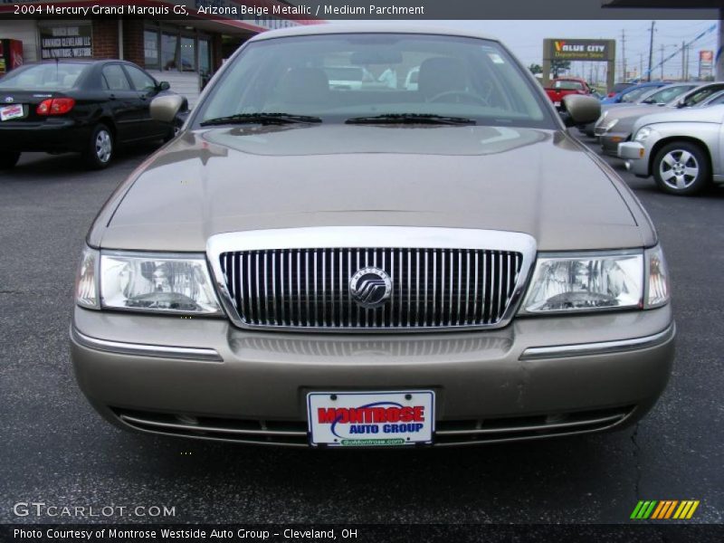 Arizona Beige Metallic / Medium Parchment 2004 Mercury Grand Marquis GS