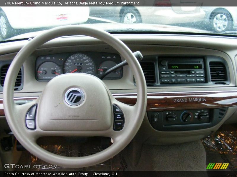 Arizona Beige Metallic / Medium Parchment 2004 Mercury Grand Marquis GS