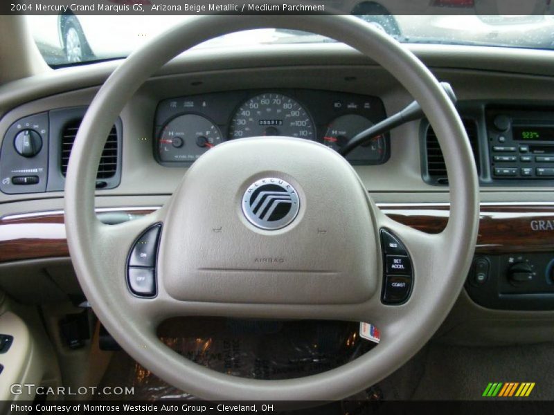 Arizona Beige Metallic / Medium Parchment 2004 Mercury Grand Marquis GS