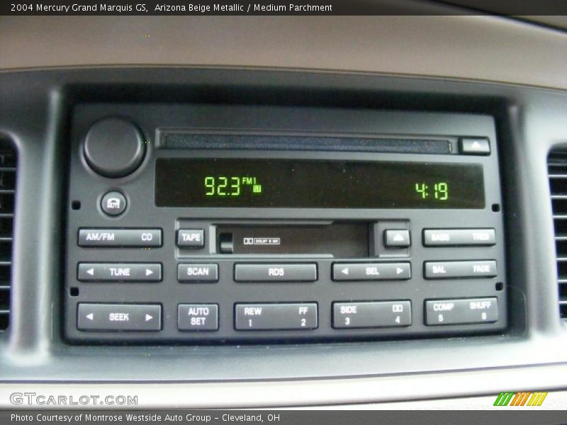 Arizona Beige Metallic / Medium Parchment 2004 Mercury Grand Marquis GS