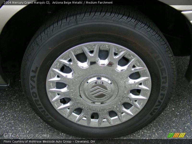 Arizona Beige Metallic / Medium Parchment 2004 Mercury Grand Marquis GS