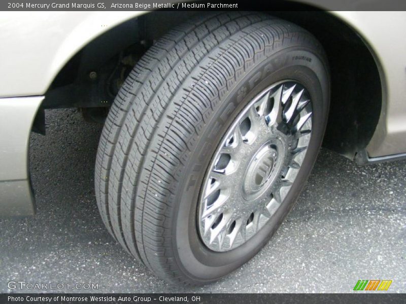 Arizona Beige Metallic / Medium Parchment 2004 Mercury Grand Marquis GS