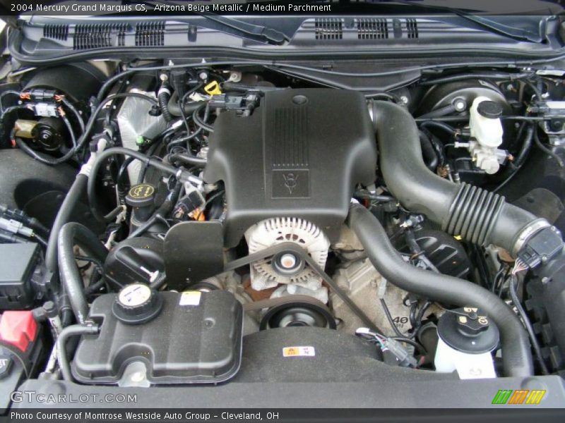Arizona Beige Metallic / Medium Parchment 2004 Mercury Grand Marquis GS