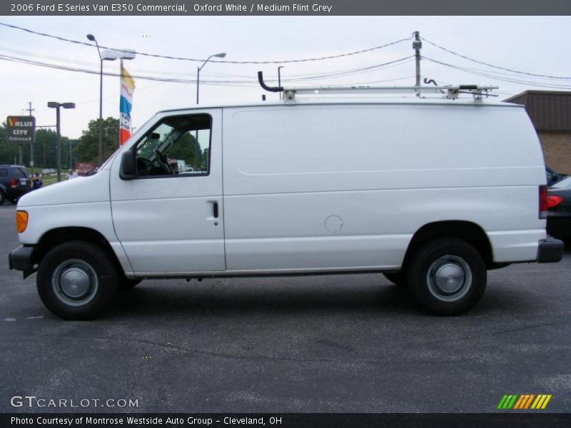 Oxford White / Medium Flint Grey 2006 Ford E Series Van E350 Commercial