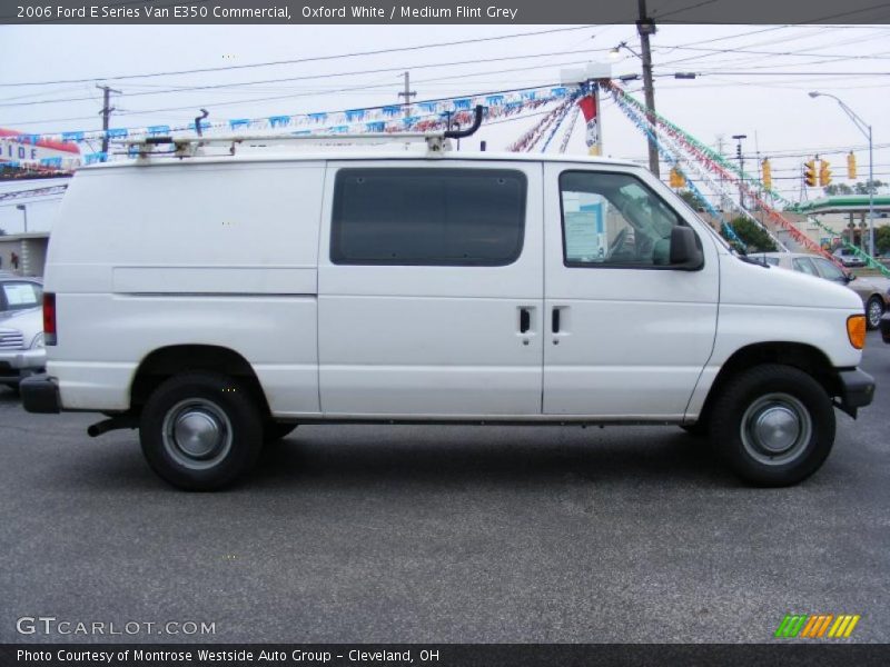 Oxford White / Medium Flint Grey 2006 Ford E Series Van E350 Commercial