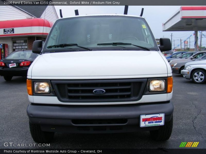 Oxford White / Medium Flint Grey 2006 Ford E Series Van E350 Commercial