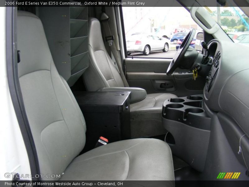 Oxford White / Medium Flint Grey 2006 Ford E Series Van E350 Commercial