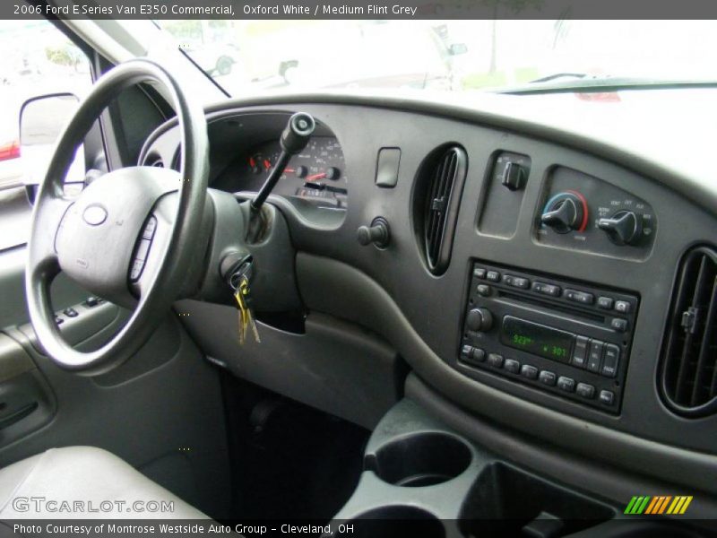 Oxford White / Medium Flint Grey 2006 Ford E Series Van E350 Commercial