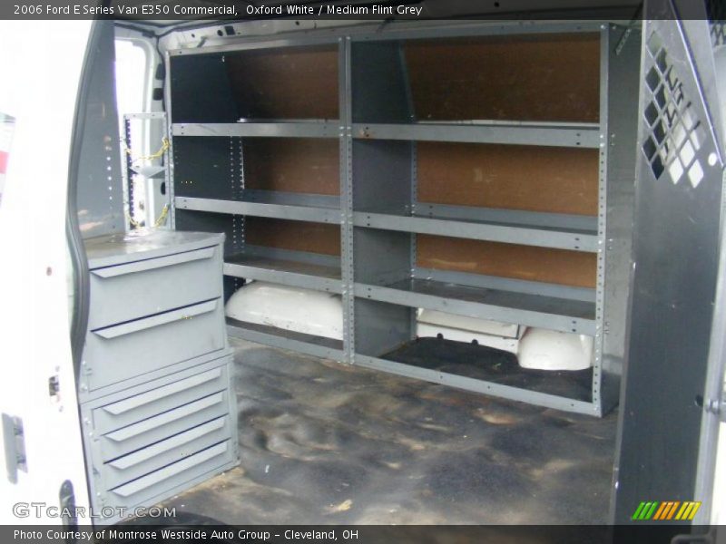 Oxford White / Medium Flint Grey 2006 Ford E Series Van E350 Commercial