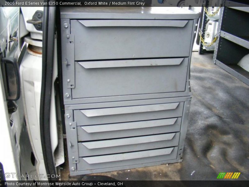 Oxford White / Medium Flint Grey 2006 Ford E Series Van E350 Commercial