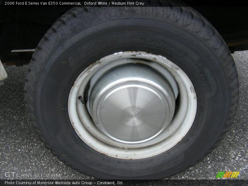 Oxford White / Medium Flint Grey 2006 Ford E Series Van E350 Commercial