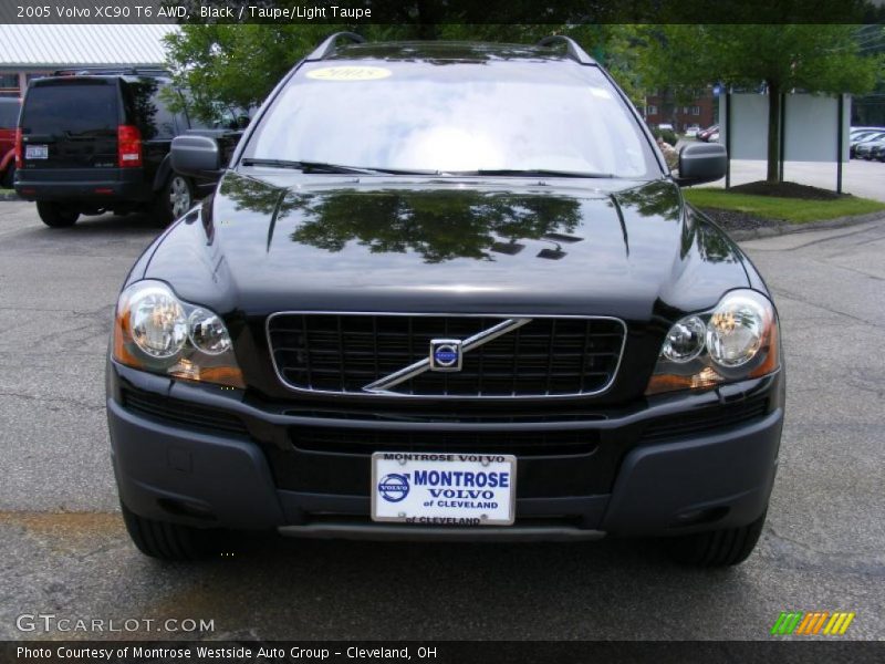 Black / Taupe/Light Taupe 2005 Volvo XC90 T6 AWD