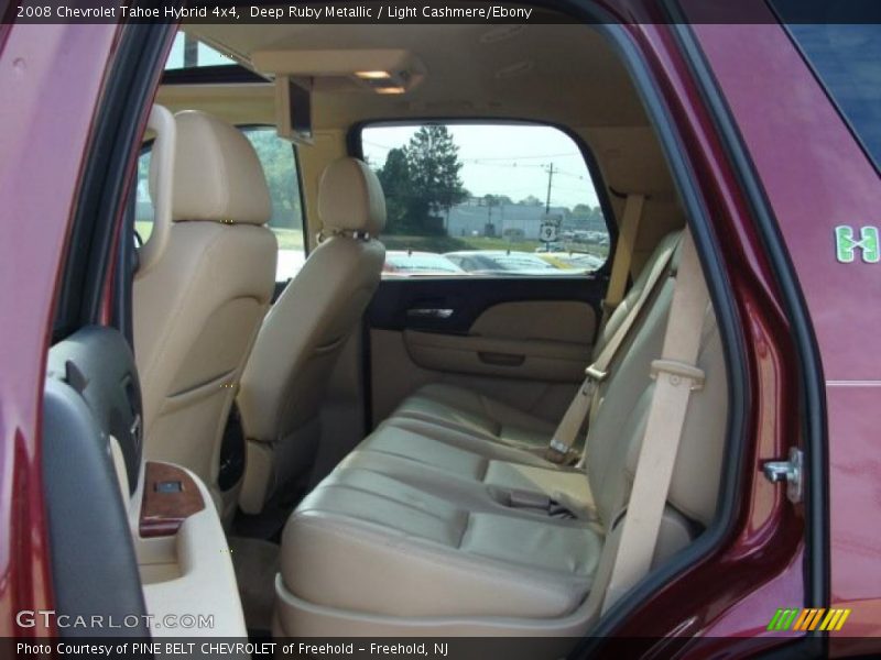 Deep Ruby Metallic / Light Cashmere/Ebony 2008 Chevrolet Tahoe Hybrid 4x4