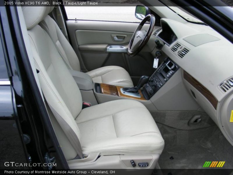 Black / Taupe/Light Taupe 2005 Volvo XC90 T6 AWD